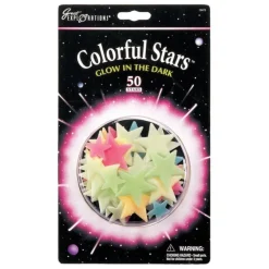 Best University Games Glow in the Dark Colorful Stars