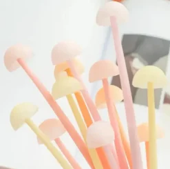 Sale Idako Glow in the Dark Mushroom Wiggle Gel Pen