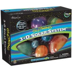 Hot University Games Glowing 3-D Solar System