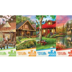 Discount MasterPieces Great Outdoors - Assortment - 500 Piece Puzzle