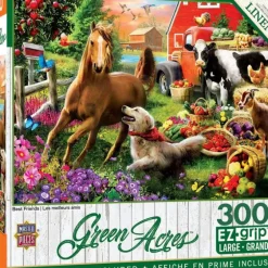 New MasterPieces Green Acres - Best Friends - 300 Piece EzGrip Puzzle