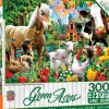 Sale MasterPieces Green Acres - Garden Gathering - 300 Piece EzGrip Puzzle