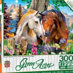 Outlet MasterPieces Green Acres - Mountain Meadow Farm - 300 Piece EzGrip Puzzle