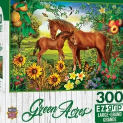 Outlet MasterPieces Green Acres - Neighs & Nuzzles - 300 Piece EzGrip Puzzle