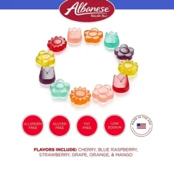 Albanese Confectionery Gummi Awesome Blossoms 5 lb. Bag