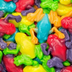 Discount Albanese Confectionery Gummi Rainforest Frogs 5 lb. Bag