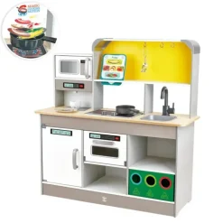 Hape Deluxe Kitchen Playset With Fan Fryer