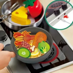 Hape Deluxe Kitchen Playset With Fan Fryer