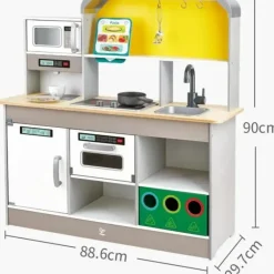 Hape Deluxe Kitchen Playset With Fan Fryer