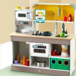 Hape Deluxe Kitchen Playset With Fan Fryer