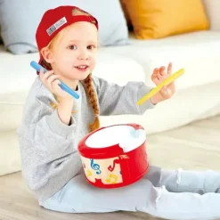 Outlet Hape Learn To Play Drum | Toy Percussion Instrument