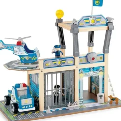 Clearance Hape Metro Police Station Play Toy Set With Sounds And Lights