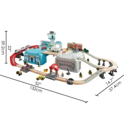 Clearance Hape Super Cityscape Transport Bucket Set