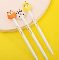 Clearance Idako Happy Animal Friends Retractable Gel Pen