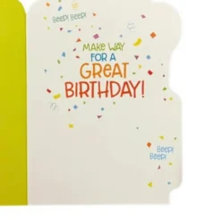 Sale Peaceable Kingdom Happy Birthday Car Die-Cut Card