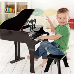 Online Hape Happy Grand Piano - Black