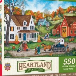Outlet MasterPieces Heartland Collection - Dinner at Grandmas - 550 Piece Puzzle