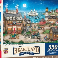 Online MasterPieces Heartland Collection - Starry Starry Night - 550 Piece Puzzle