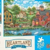 Best MasterPieces Heartland Collection - Swan Pond -550 Piece Puzzle