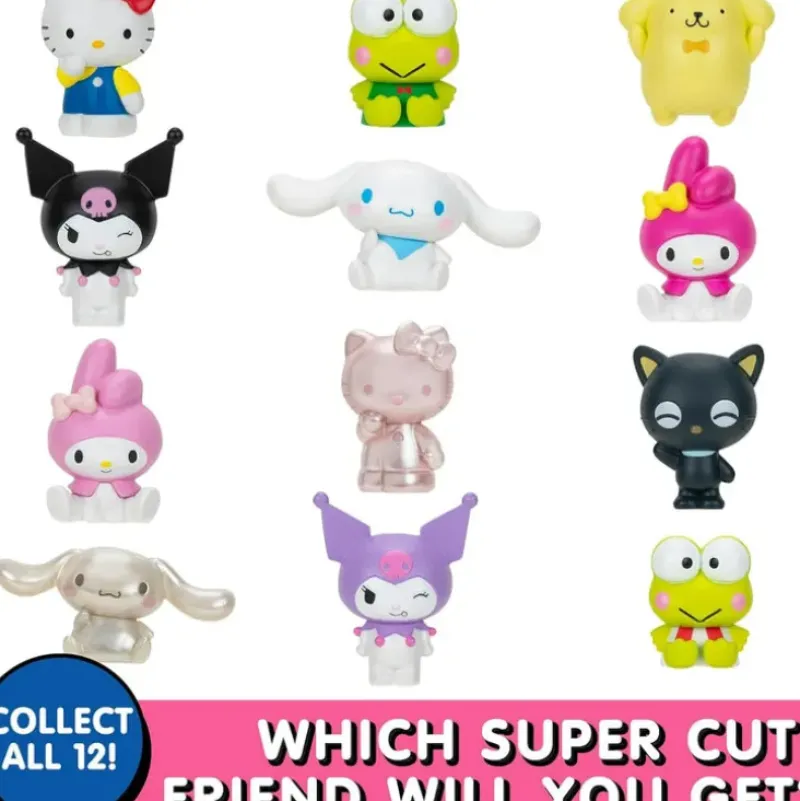 Clearance Squishmallows Hello Kitty 2" Blind Single Figures Assorted Styles