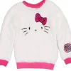 Hot Childrens Apparel HELLO KITTY Girls 4-6X Sherpa Sweatshirt