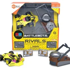 New Spin Master Hexbug Battlebots Rivals V6 - HyperShock vs Rusty