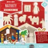Outlet MasterPieces Holiday Wood Paint Kit - Nativity