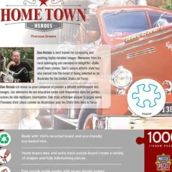 Clearance MasterPieces Hometown Heroes - Firehouse Dreams - 1000 Piece Puzzle