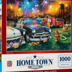 Sale MasterPieces Hometown Heroes - Safety First - 1000 Piece Puzzle