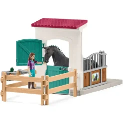 New Schleich Horse Club Horse Box with Lisa & Storm