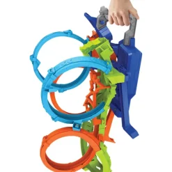 Online Mattel Hot Wheels 4-Loop Crash-Out Track Set