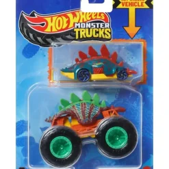 New Mattel HOT WHEELS Monster Truck plus Car - Motosaurus