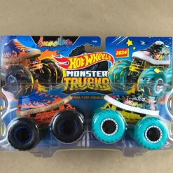 Best Mattel Hot Wheels Monster Trucks Demolition Doubles - 2 Pack - Assorted Styles
