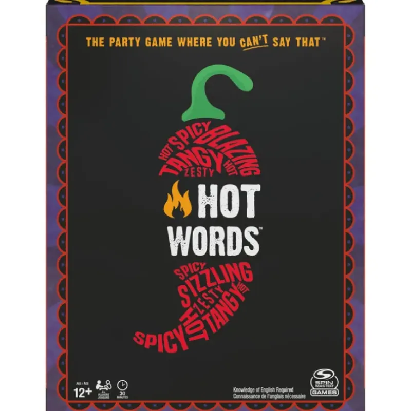 Clearance Spin Master Hot Words Card Game