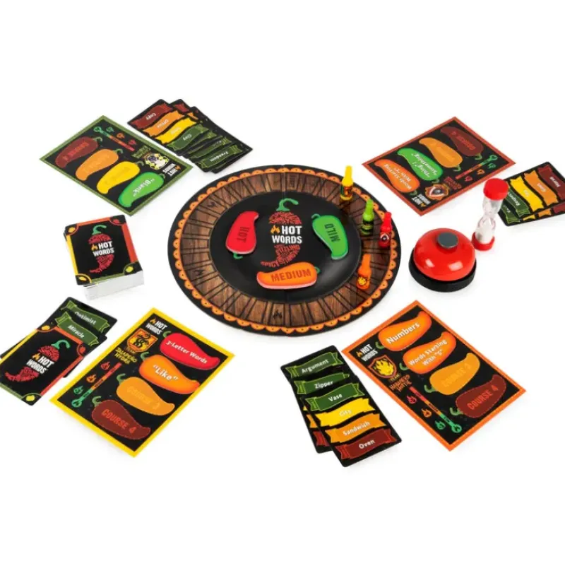 Clearance Spin Master Hot Words Card Game