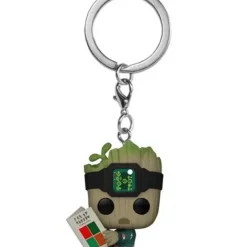 Hot Funko I Am Groot - Groot in Onesie Pocket Pop! Key Chain