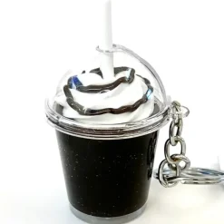 Outlet BC Mini Ice Coffee Charm with Keyring