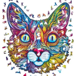 Sale Unidragon Impressive Cat Wooden Puzzle