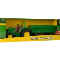 Online TOMY 8-Inch John Deere Tractor and Wagon