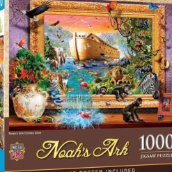 Best MasterPieces Inspirational - Noah's Ark Comes Alive - 1000 Piece Puzzle
