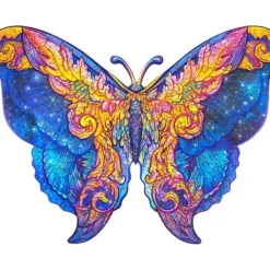 Outlet Unidragon Intergalaxy Butterfly Wooden Puzzle