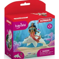 Schleich Isabelle on Dolphin