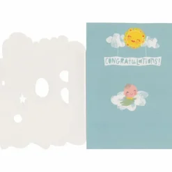 Hot Peaceable Kingdom It's a Boy Card