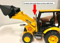 Sale Bruder JCB Midi CX Loader Backhoe