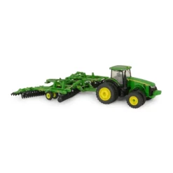 Hot TOMY John Deere 8320R Tractor with JD 637 Disk