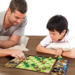MasterPieces Jr Ranger - Checkers Board Game