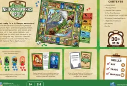 New MasterPieces Jr Ranger - National Parks Opoly Board Game