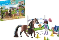 Outlet Playmobil Jumping Arena with Zoe and Blaze