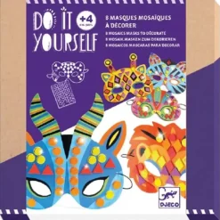 DJECO Jungle Animals Mosaic Masks