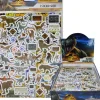 Outlet United Party Jurassic World Raised Sticker Sheet